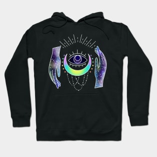 Third Eye Mystic Moon Occult Hoodie